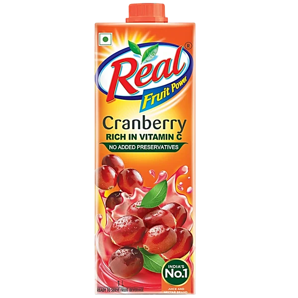 REAL CRANBERRY 1LTR