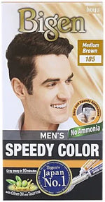 Load image into Gallery viewer, BIGEN MEN HAIR COLOR 105 MED BROWN

