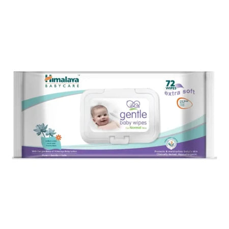HIMALAYA BABY WIPES GENTLE 72N 2 SET