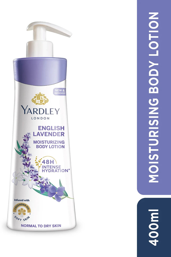 YARDLEY BODY LOTION ENGLISH LAVENDER 400 ML.
