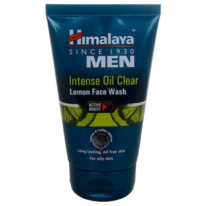 HIMALAYA FACE WASH MEN LEMON OIL CLEAR 100 ML.