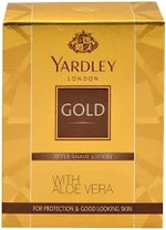 Load image into Gallery viewer, YARDLEY AFTER SHAVE LOTION GOLD ALOE VERA 100ML
