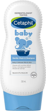 Load image into Gallery viewer, CETAPHIL BABY GENTLE WASH &amp; SHAMPOO 230 ML.
