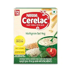 CERELAC MULTIGRAIN DAL VEG 300 GM.