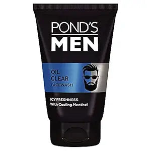 PONDS MEN FACEWASH OIL CLEAR ICY FRESHNESS 100 GM.