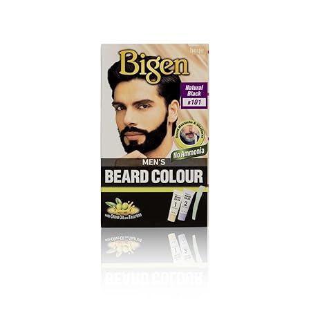 BIGEN MEN BEARD COLOR 101 NATURAL BLACK