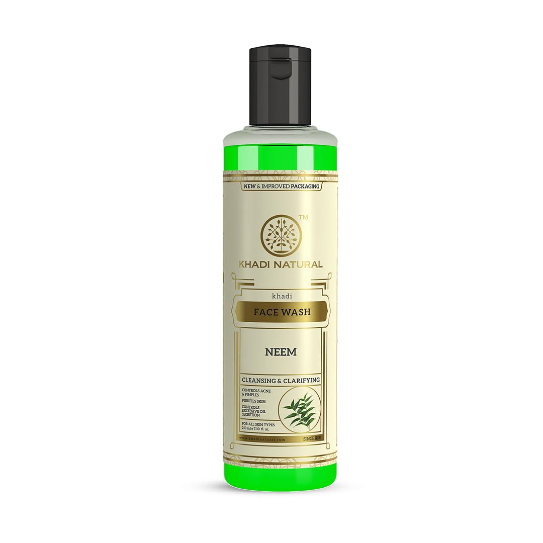 KHADI F WASH HERBAL CHARCOLA NEEM & ALO 210 ML.