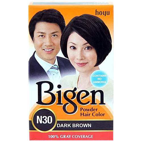 BIGEN HAIR POWDER DARK BROWN N30