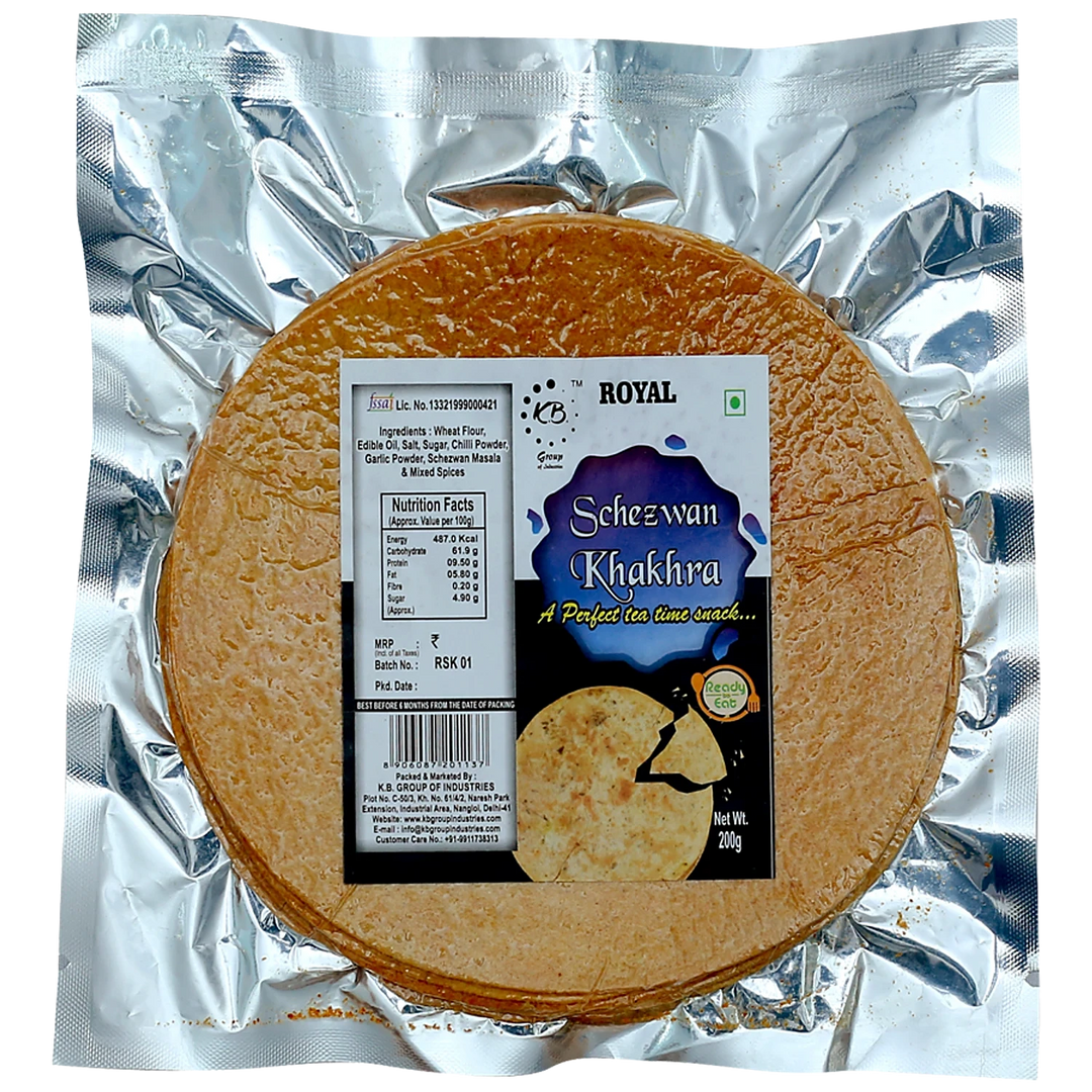 ROYAL SECHZWAN KHAKHRA 200GM 1+1