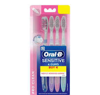 ORAL B BRUSH ANTI PLAQUE MED 4PCS