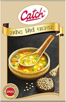 CATCH WHITE PEPPER POWDER 100 GM.