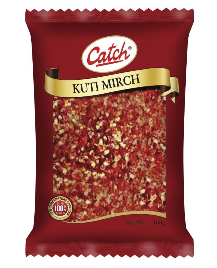 CATCH KUTI MIRCH 100 GM.