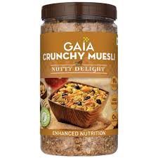 GAIA MUESLI NUTTY DELIGHT 1KG.