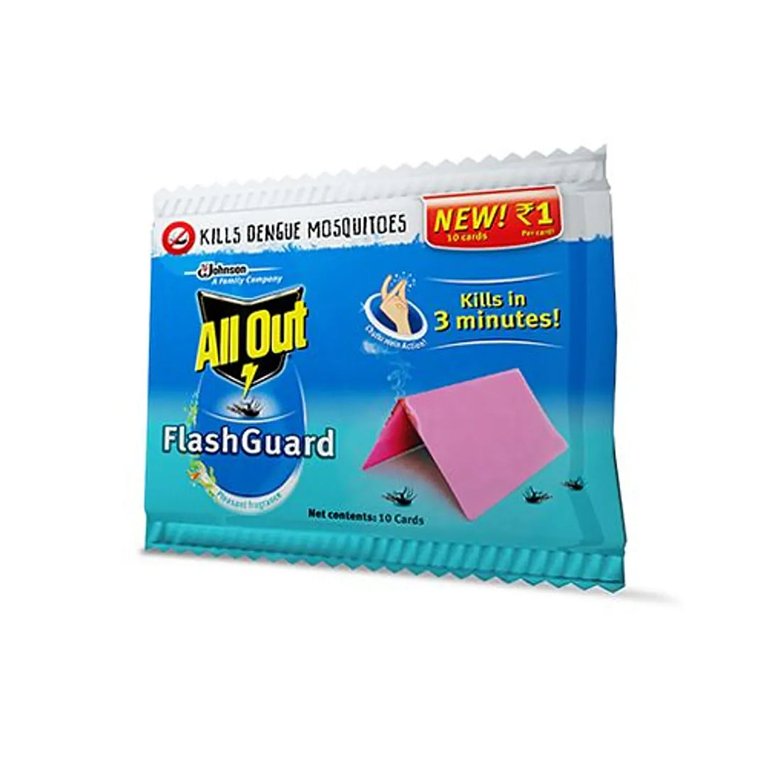 ALL OUT FLASH GUARD 10 CARD