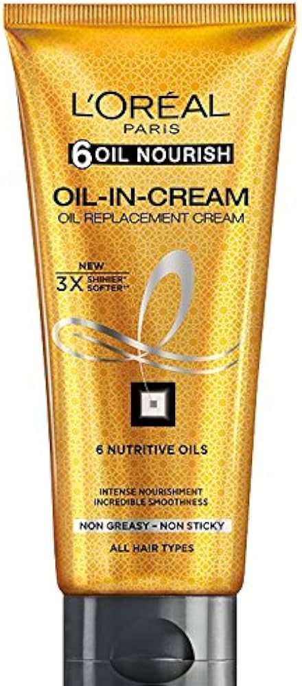 LOREAL 6 OIL NOURISH HAIR CREAM 200 GM.