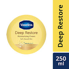 VASELINE DEEP RESTORE MOISTURIZING CREAM 250 ML.