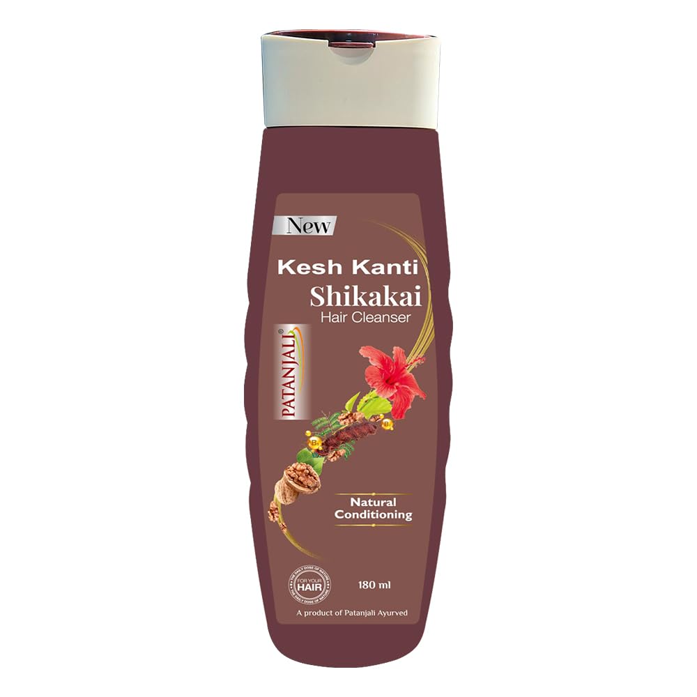 PATANJALI KESH KANTI SHIKAKAI HAIR CLEANSER 180 ML.