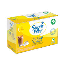 SUGAR FREE GOLD POUCH 25PCS