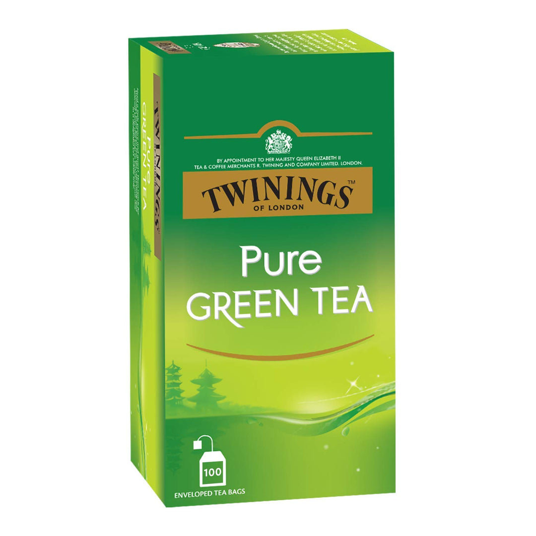 TWININGS TEA BAG GREEN TEA 100 BAGS.