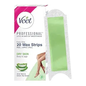 VEET FULL BODY WAXING KIT DRY SKIN 20PCS