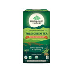 Load image into Gallery viewer, ORGANIC INDIA TULSI GREEN TEA ASHWAGANDHA 25 TEA BAG
