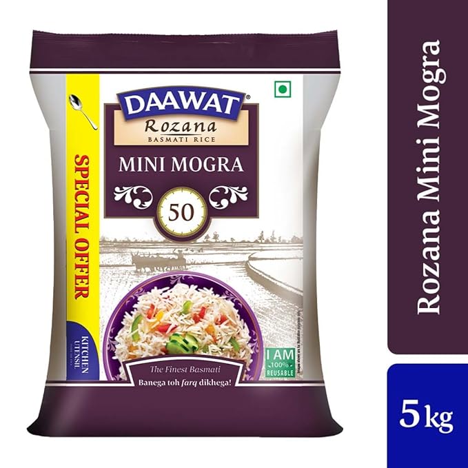 DAWAT MINI MOGRA 5 KG RICE