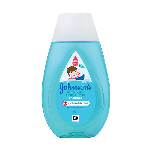 JOHNSONS CLEAN & FRESH  SHAMPOO 200 ML.