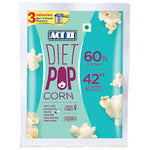 Load image into Gallery viewer, ACT II DIET POP CORN 60% LESS SALT 70GM
