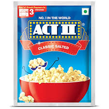 ACT II CLASSIC SALTED 60*3 GM.