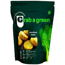 GRAB A GREEN HARE BHARE KEBAB 400 GM.