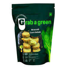 GRAB A GREEN BROCCOLI CORN KEBAB 300 GMS