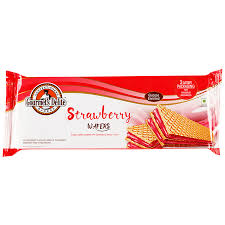GOURMETS DELITE STRAWBERRY WAFFERS 150 GM.