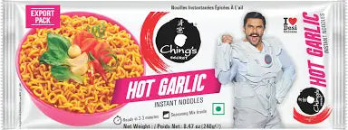 CHINGS NOODLE HOT GARLIC 240 GM.