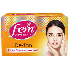 FEM DE-TAN CREAM BLEACH 30 GM.