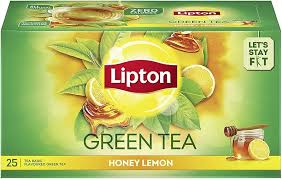 LIPTON TEA BAG HONEY LEMON 25 BAGS.