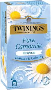 TWININGS TEA BAG PURE CAMOMILE 25BAGS.