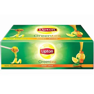 LIPTON TEA BAG HONEY LEMON 100 PCS.