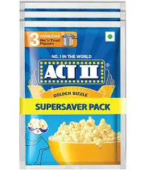 ACT II GOLDEN SIZZLE 60*3 GM.