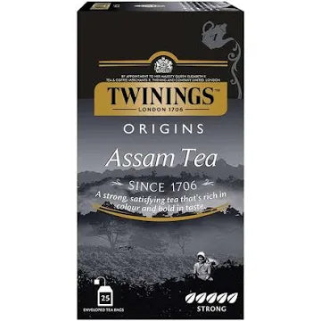 TWININGS TEA BAG ASSAM CLASSIC 25 BAGS.