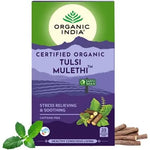 Load image into Gallery viewer, ORGANIC TEA TULSI MULETHI 18 BAGS.
