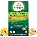 Load image into Gallery viewer, ORGANIC TEA BAG TULSI LEMON GINGER 25 BAGS.
