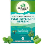 Load image into Gallery viewer, ORGANIC INDIA TULSI PEPPERMINT REFRESH 25 N
