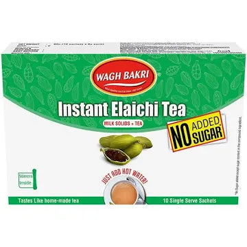 WAGH BAKRI INSTANT TEA ELAICHI 140 GM.
