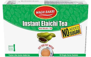 WAGH BAKRI PREMIX ELAICHI 10 SACHETS (NO ADDED SUGAR)