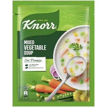 KNORR SOUP CLASSIC MIXED VEG 40 GM.