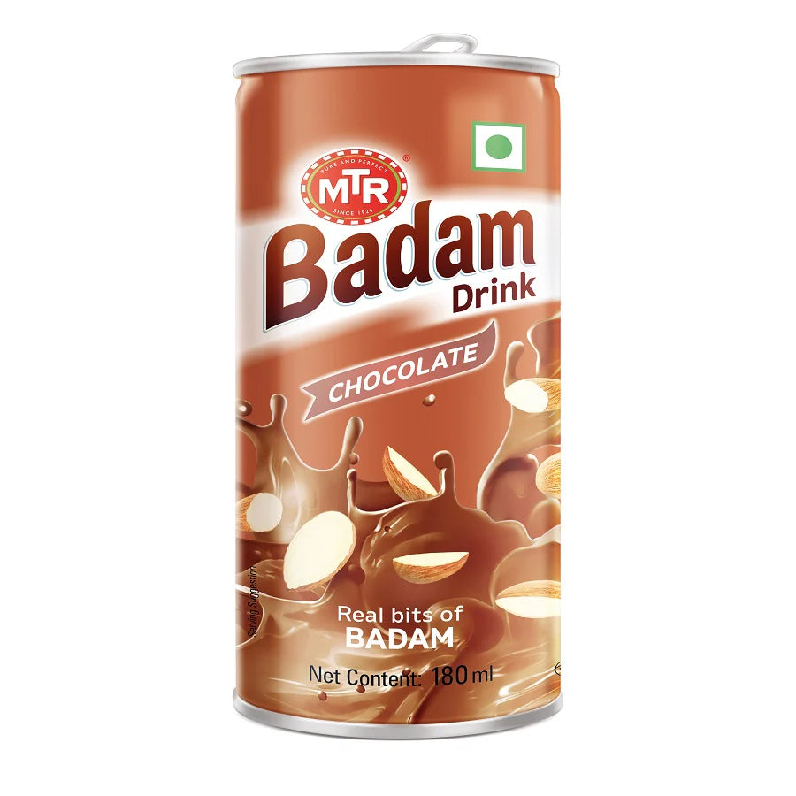 MTR BADAM DRINK CHOCOLATE CAN 180 ML.