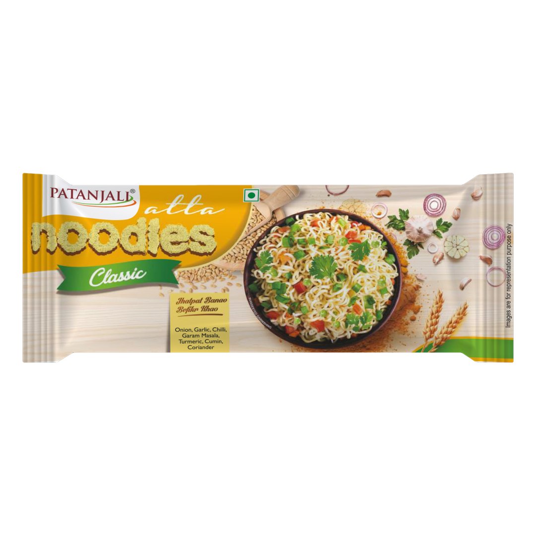PATANJALI ATTA NOODLE CLASSIC 240 GM.