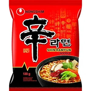 NONGSHIM SHIN RAMYUM NOODLE SOUP SPICY 120 GM.