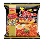 Load image into Gallery viewer, NISSIN HOT &amp; SPICY KOREAN CHICKEN NOODLES 80 GM.
