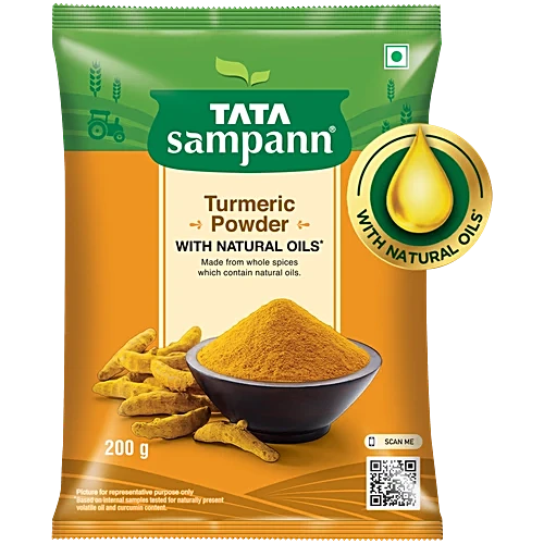 TATA  TURMERIC POWDER 200GM